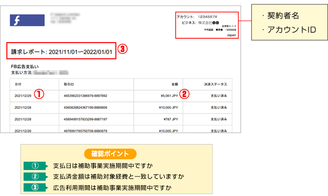 請求書見本