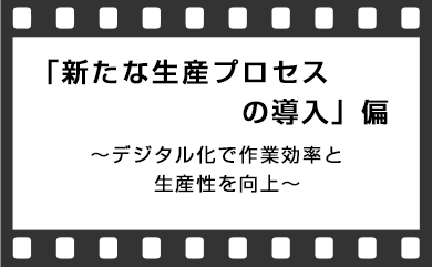 新たな生産プロセスの導入